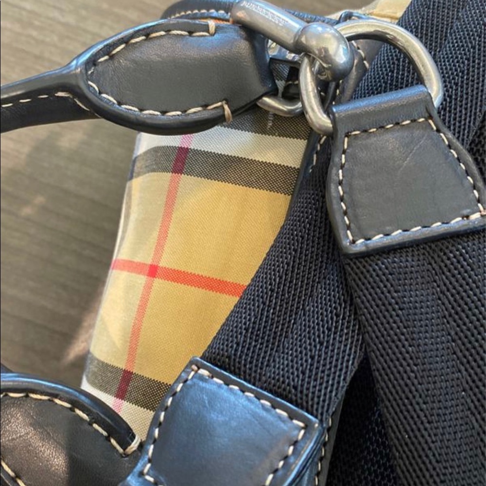 Small Rucksack Vintage Backpack BURBERRY - Picture 2 of 7